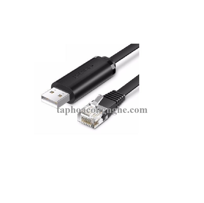 Ugreen 60813 3M cáp lập trình USB ra RJ45 CM204 30060813